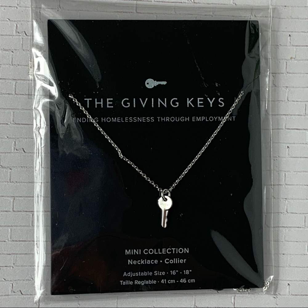 Giving Key Mini Collection “believe” Key Silver